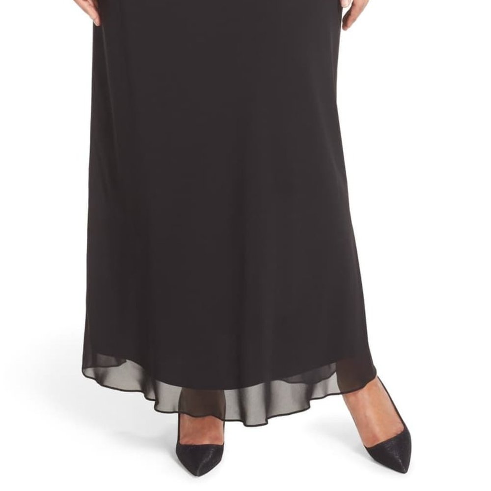 Nordstrom Special Occasion NWT Black Maxi Skirt